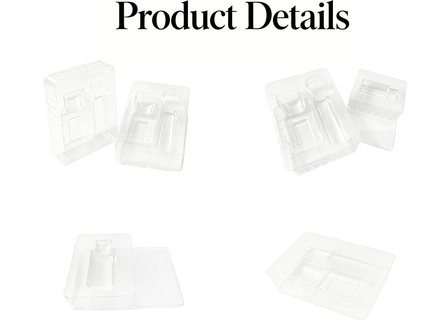 Clear Plastic Insert Trays for Electronics