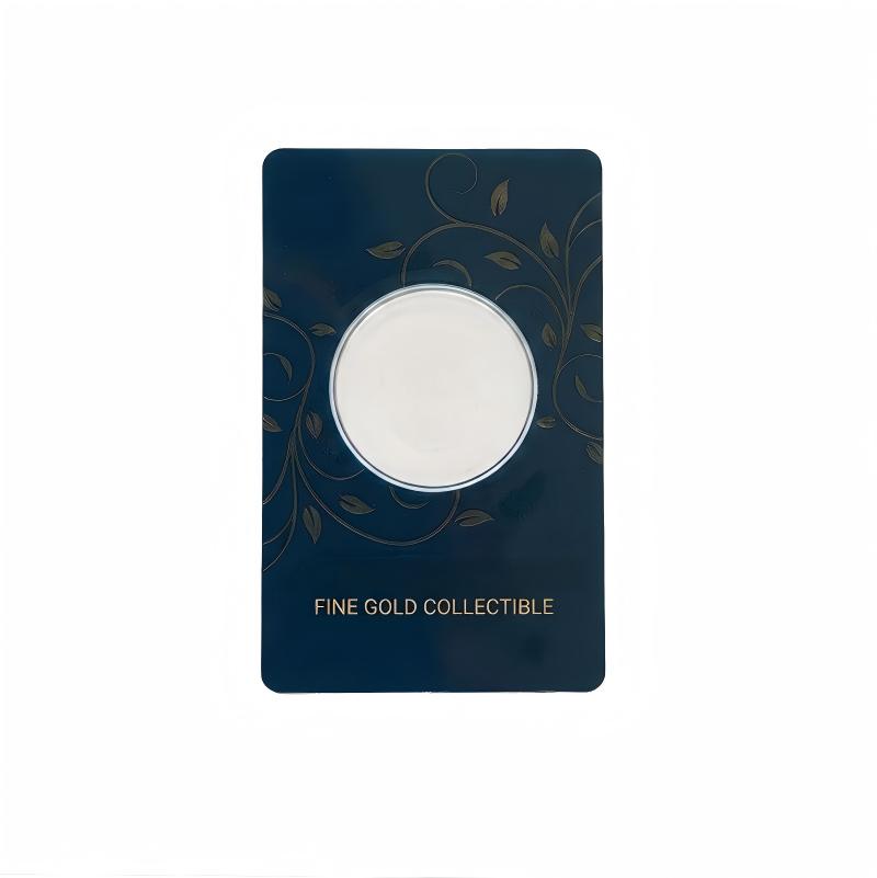Silver Coin Display Blister Card