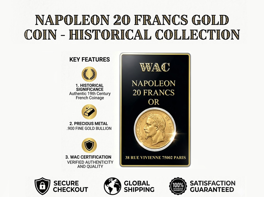 Gold Coin Blister Pack for Collection