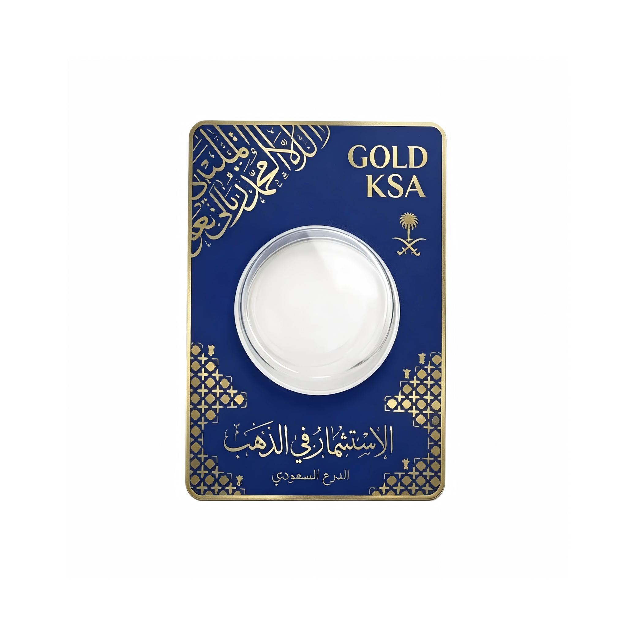 Custom Gold Coin Assay Card Packaging