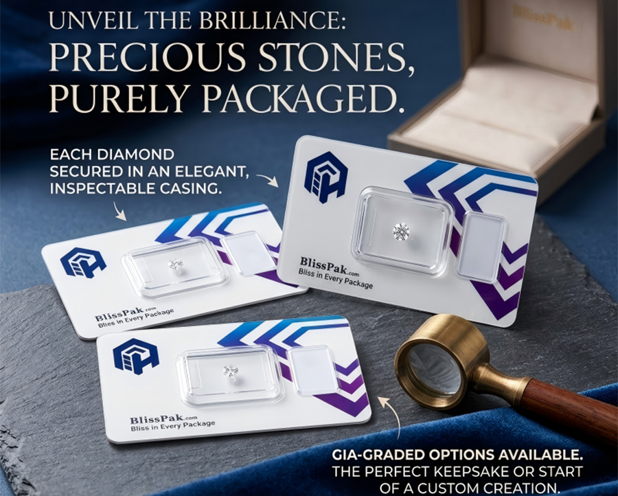 Wholesale Diamond Blister Card Packaging