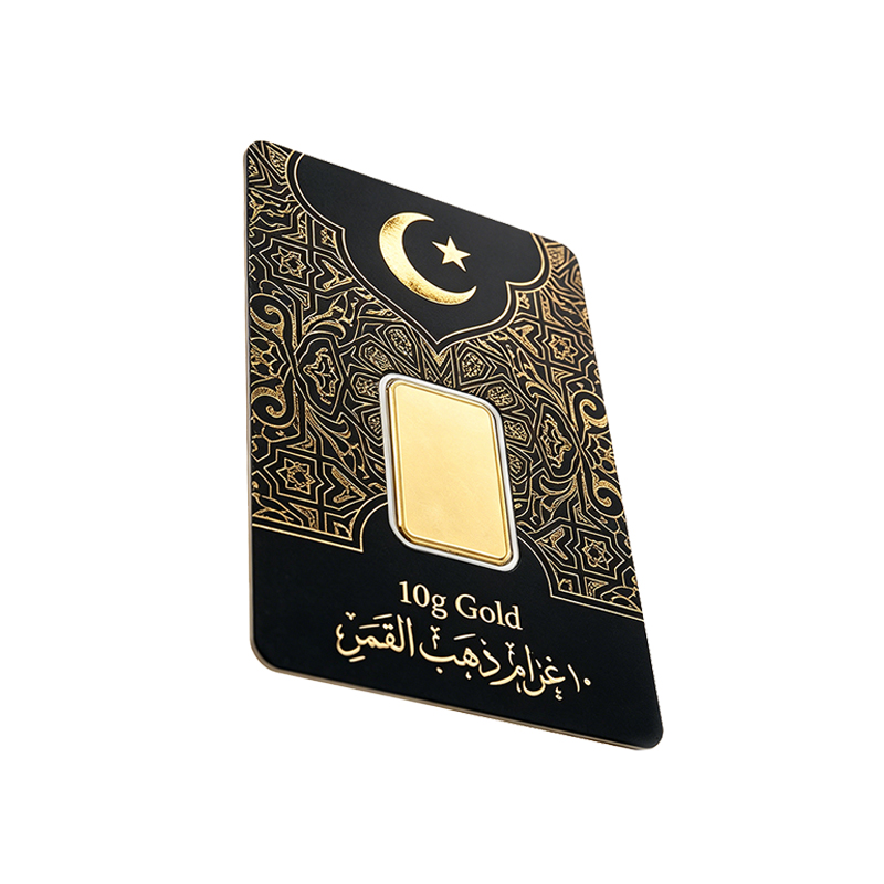 10 Gram Gold Bar Blister Card