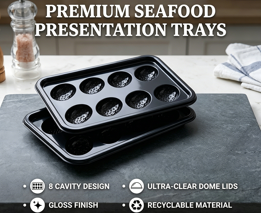 Custom Seafood Sashimi Blister Tray