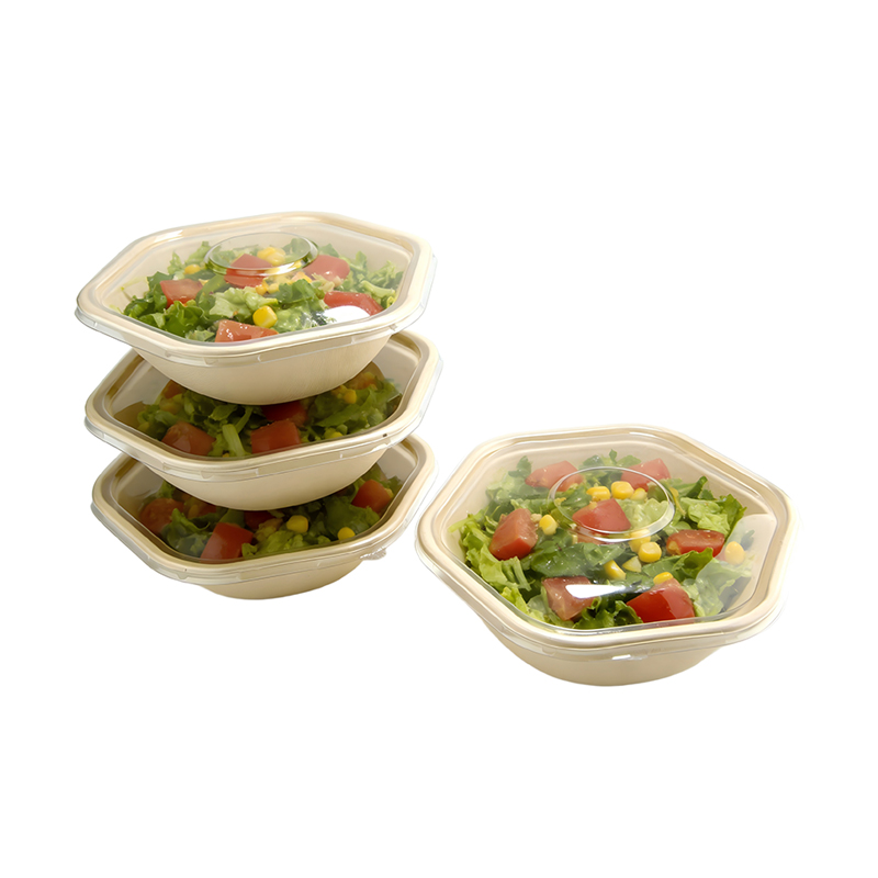 Bagasse Hexagonal Bowls