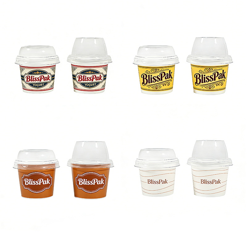 Custom Yogurt Cups With Lids