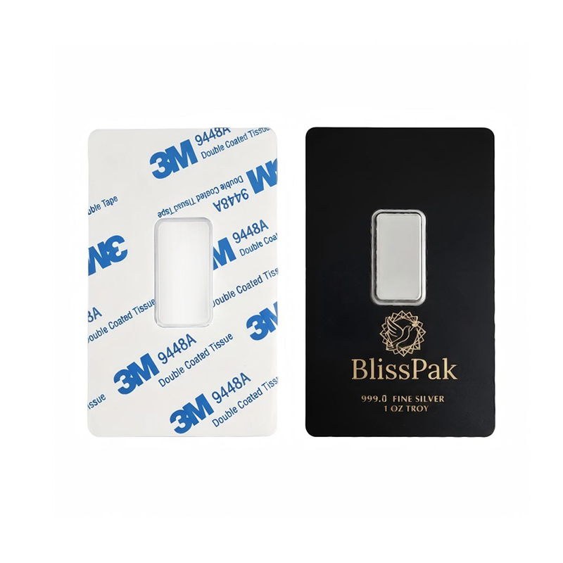 PVC Blister Packaging For Silver Bar