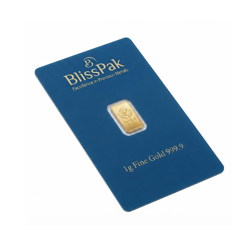 Wholesale Gold Bar Blister Packaging