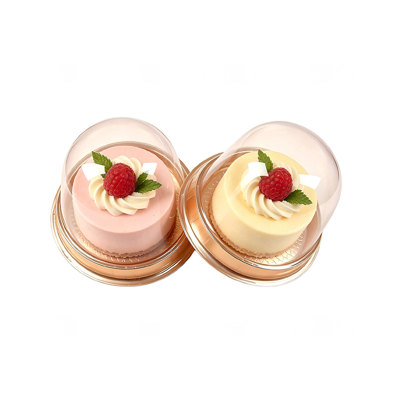 Clear Plastic Mini Cupcake Boxes with Dome Lids