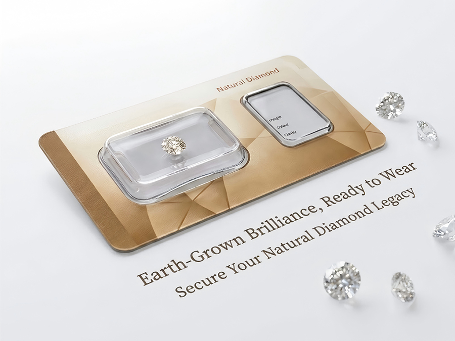 Custom Sealed Diamond Blister Packaging