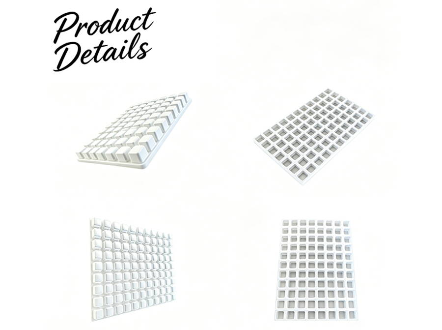  Electronic Industrial Parts Plastic Blister Tray 