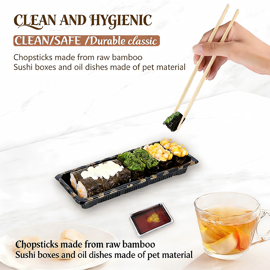 Custom Disposable Sushi Boxes