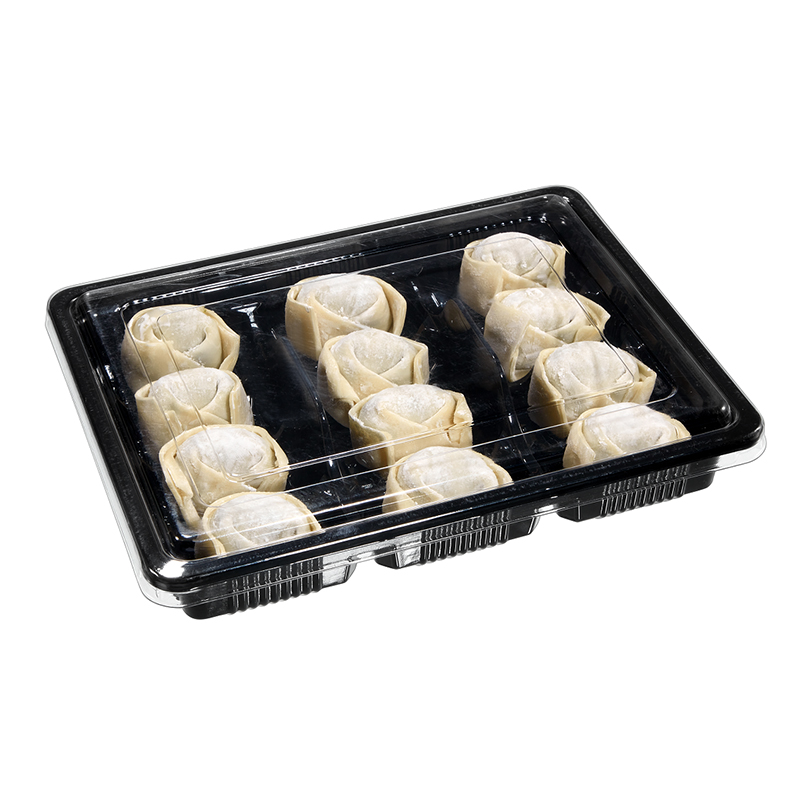 Multi-Compartment Frozen Dumpling Tray