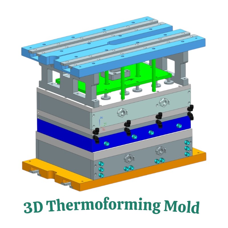 Self-Heating Hot Pot Packaging Box Mold