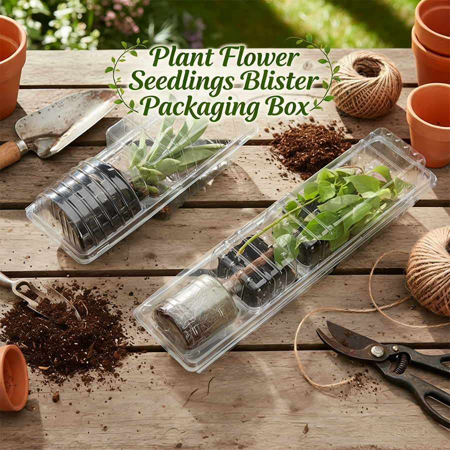 Plant Flower Seedlings Blister Packaging Box