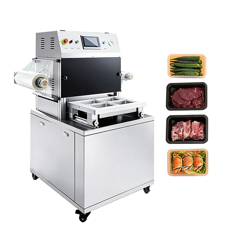 Automatic MAP Tray Sealing Machine