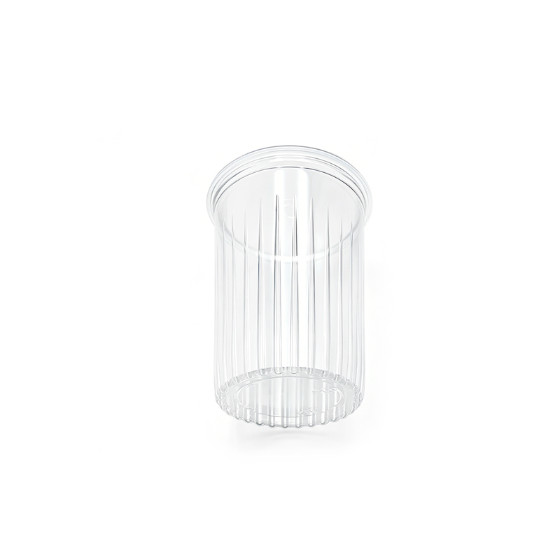 Fruit Tea Clear Plastic Cup
