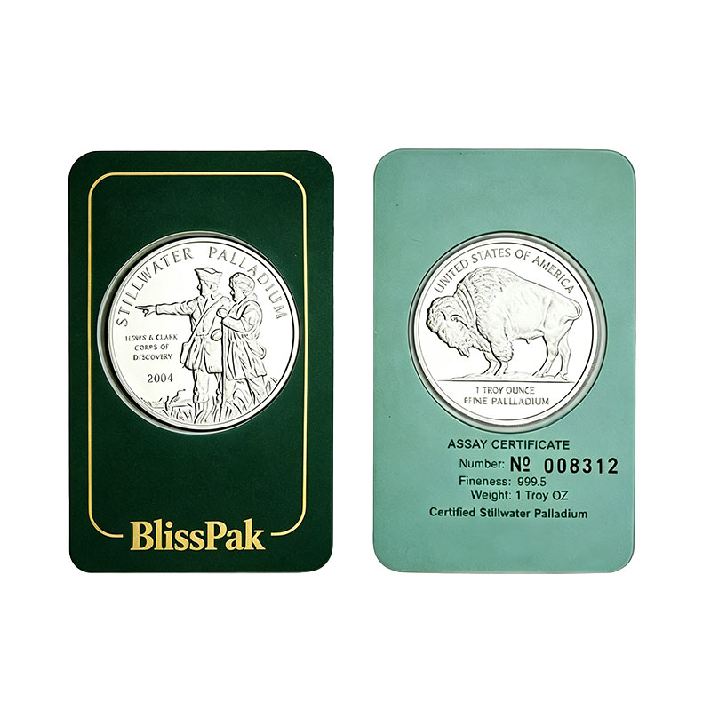 Silver Commemorative Coin Blister Card