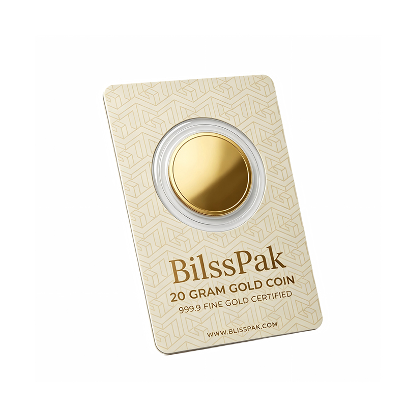 Wholesale Gold Coin Blister Card