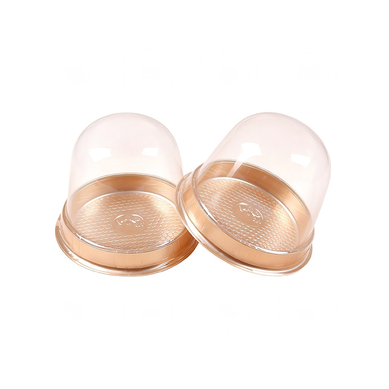 Clear Plastic Mini Cupcake Boxes with Dome Lids