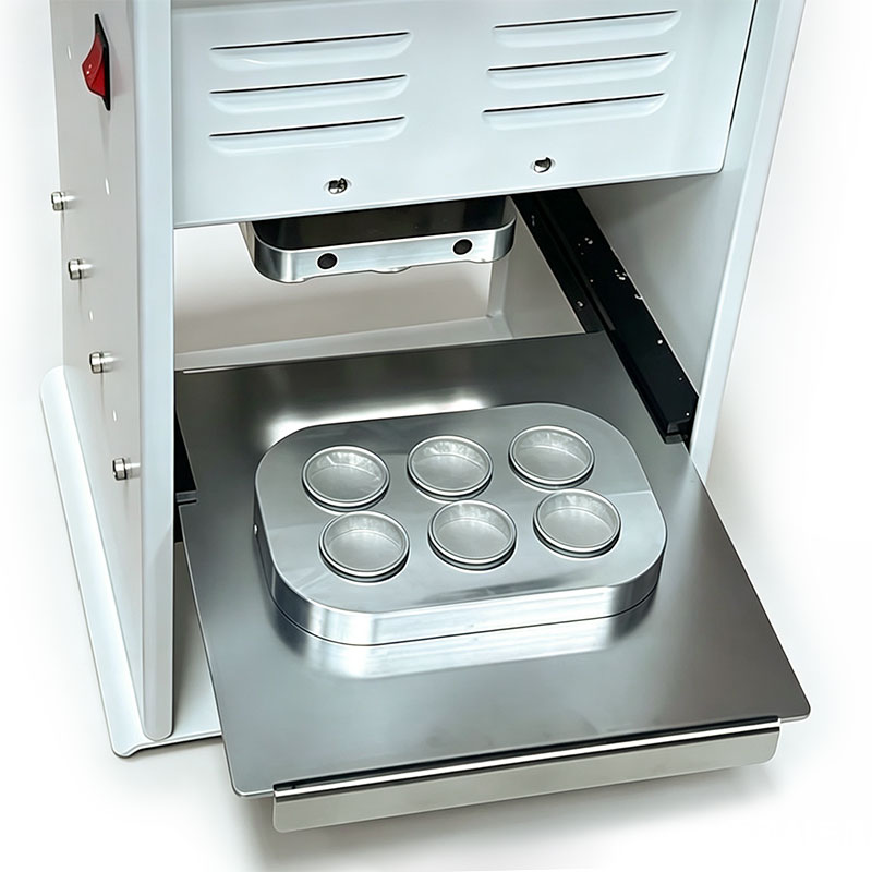 Semi-automatic Aluminum Foil Coffee Capsule and Yogurt Cup Sealing Machine