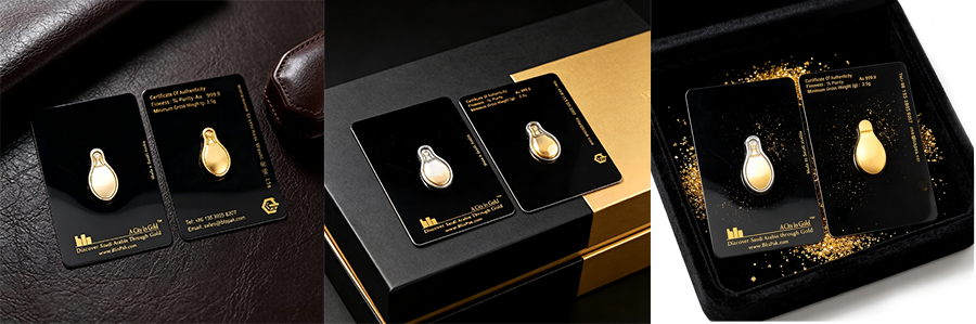 Factory Custom Gold Bar Blister Packaging