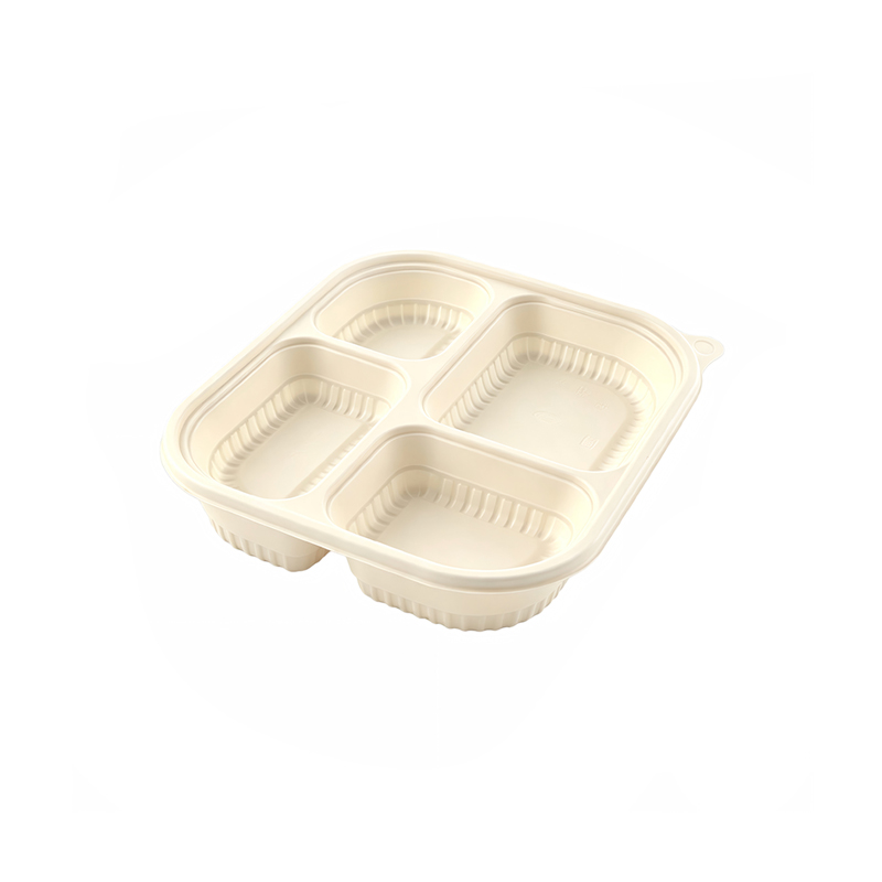 Cornstarch 4 Compartment Lunch Box
