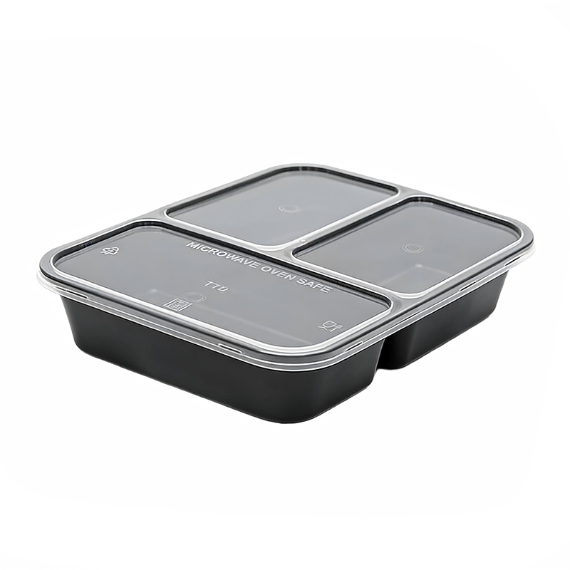 3-Compartment Takeout Blister Tray