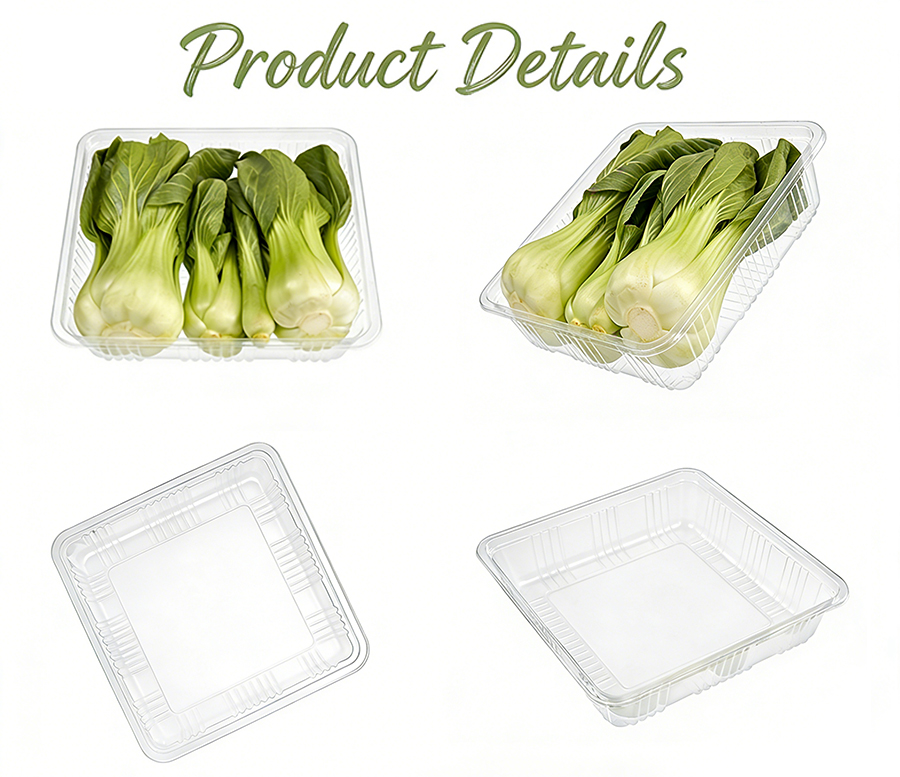 Wholesale Custom Supermarket Vegetable Trays