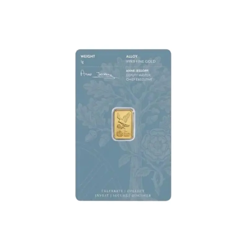 Tamper-Evident Gold Bar Blister Card