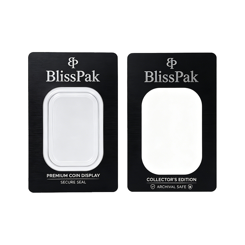 Custom 5 oz Silver Bar Blister Card 