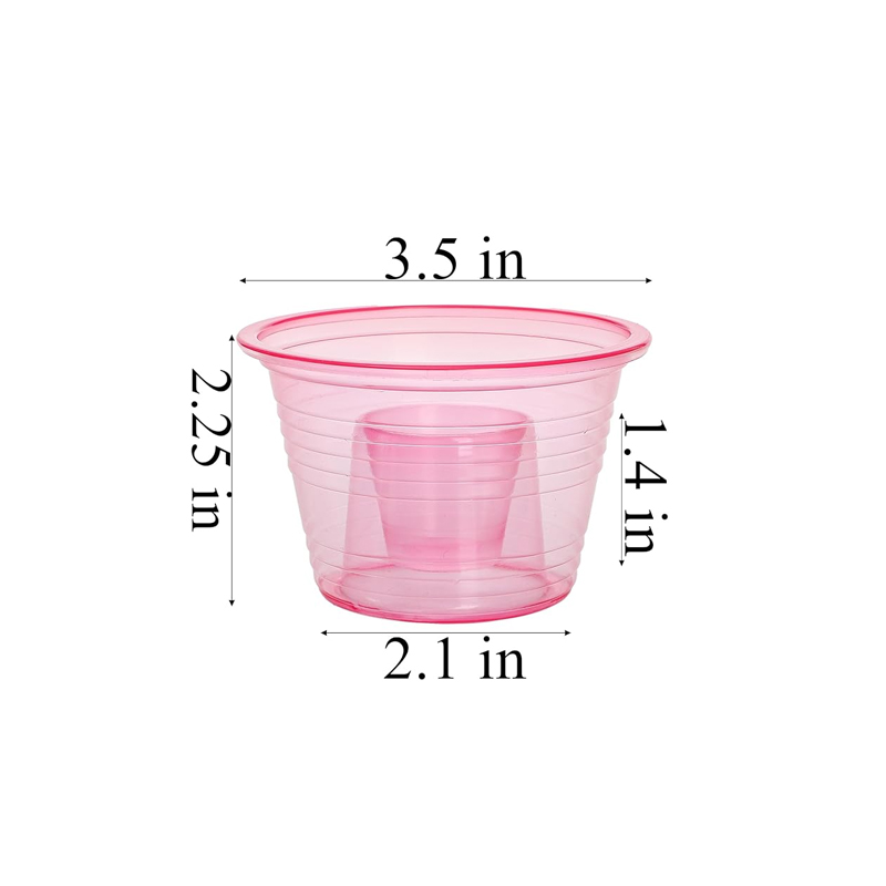 Bulk Plastic Chamber Shot Cups