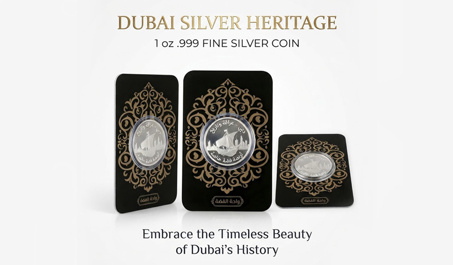 Self-Adhesive Sliver Coin Packaging