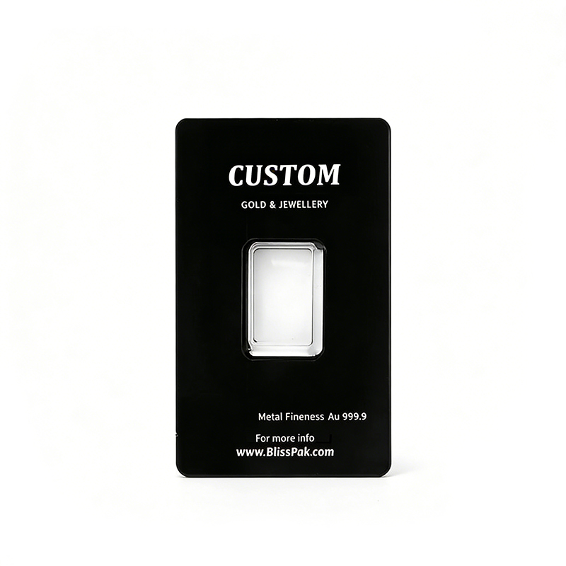 Gold Bar Blister Box with Custom Insert