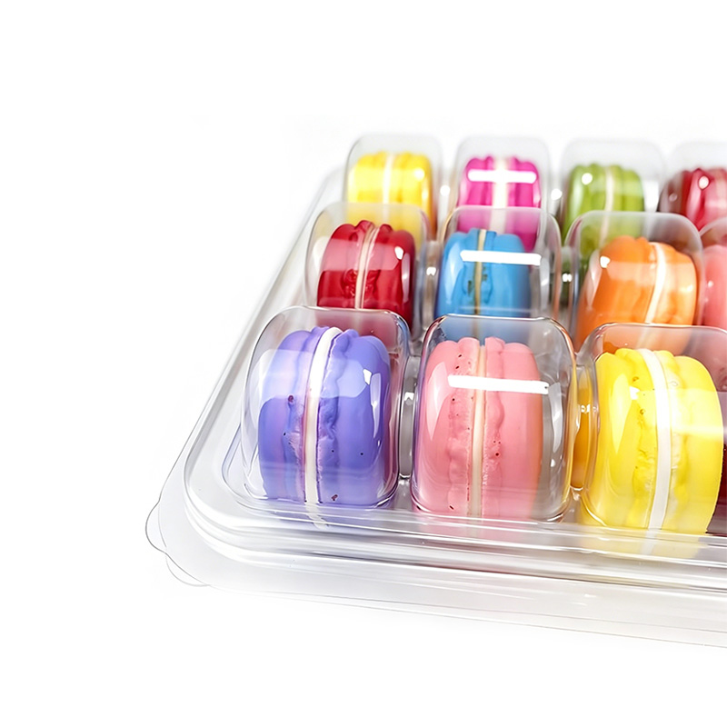Macaron Packaging Insert Tray with Lid