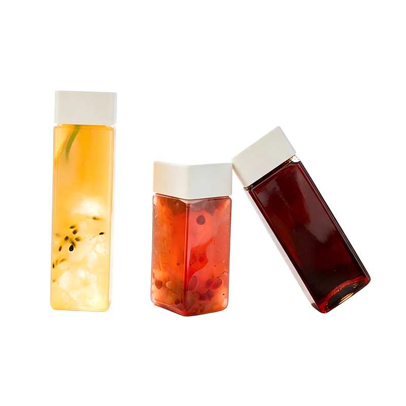 Factory Direct Square Beverage Bottles