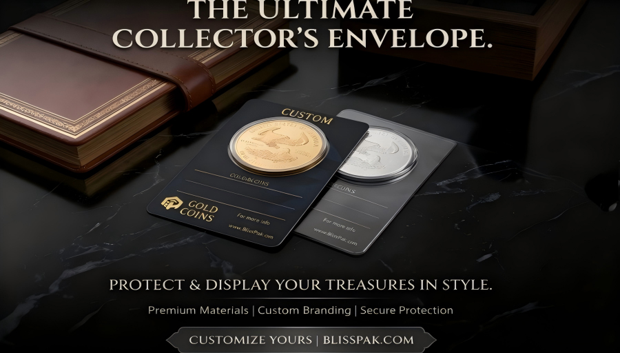 Custom Coin Blister Card Packaging Manufacturer
