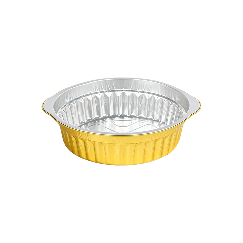 Golden Disposable Aluminum Foil Pot