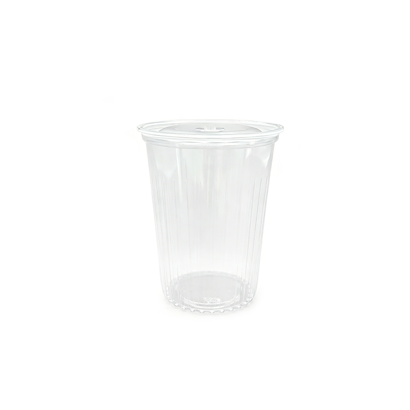 Fruit Tea Clear Plastic Cup
