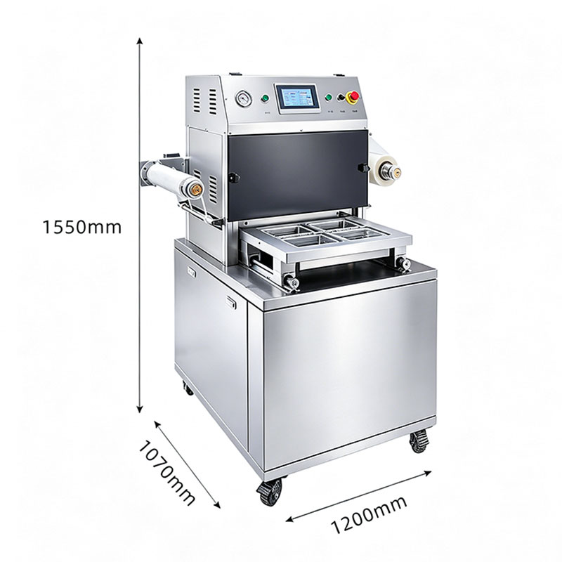 Automatic MAP Tray Sealing Machine