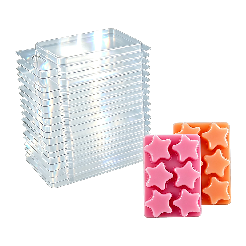 Wholesale PET Star Wax Melt Clamshell