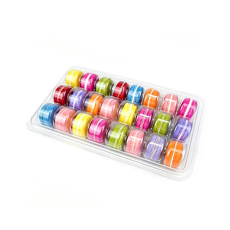macaron plastic tray