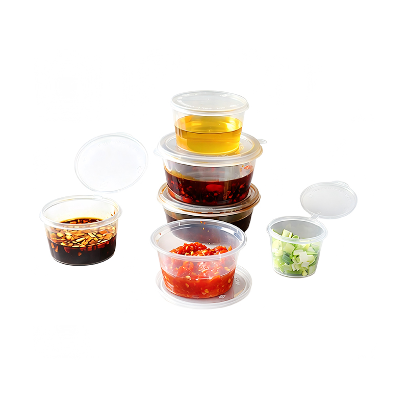 Mini PP Plastic Sauce Cup With Lids